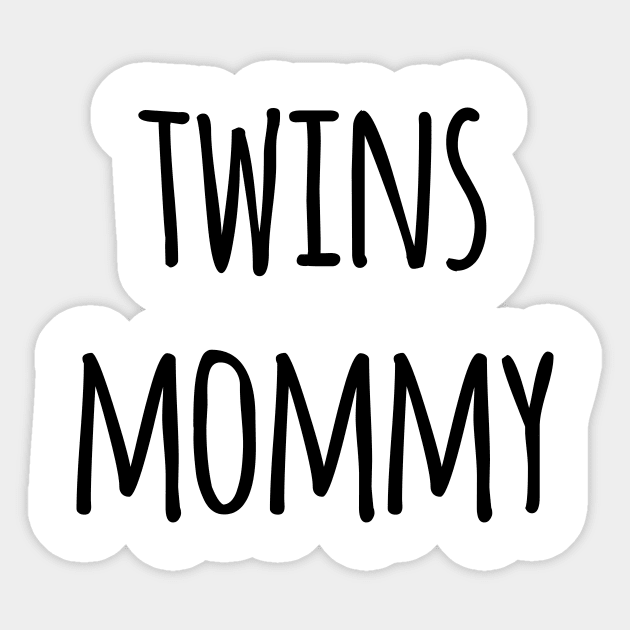 twins mom Sticker by HAIFAHARIS